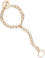 Ramy Brook Zion Hand Chain Ring Bracelet