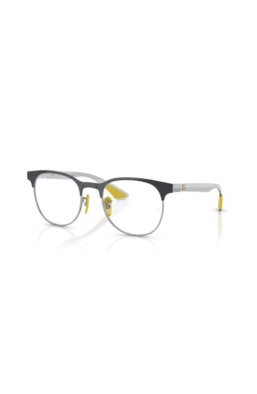Ray Ban Ray-ban 51mm Phantos Optical Glasses In Gray