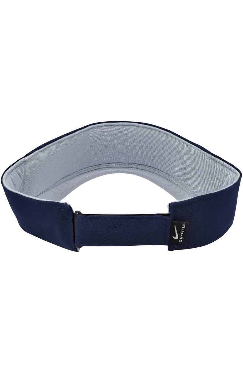 Nike Men's Nike Navy Michigan Wolverines On-Field Ace Performance Adjustable Visor, Alternate, color, Navy