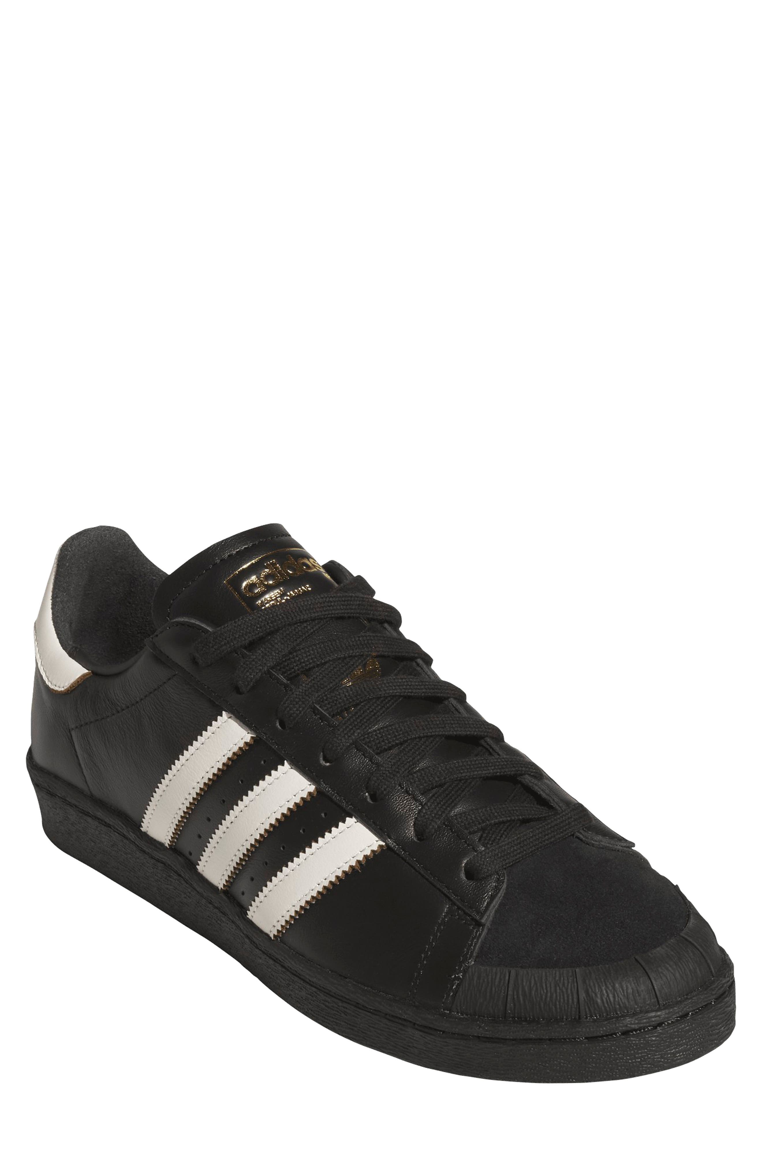 adidas Gender Inclusive Jabbar Half Shell OG Sneaker, Main, color, Black/ Off White/ Gold Met