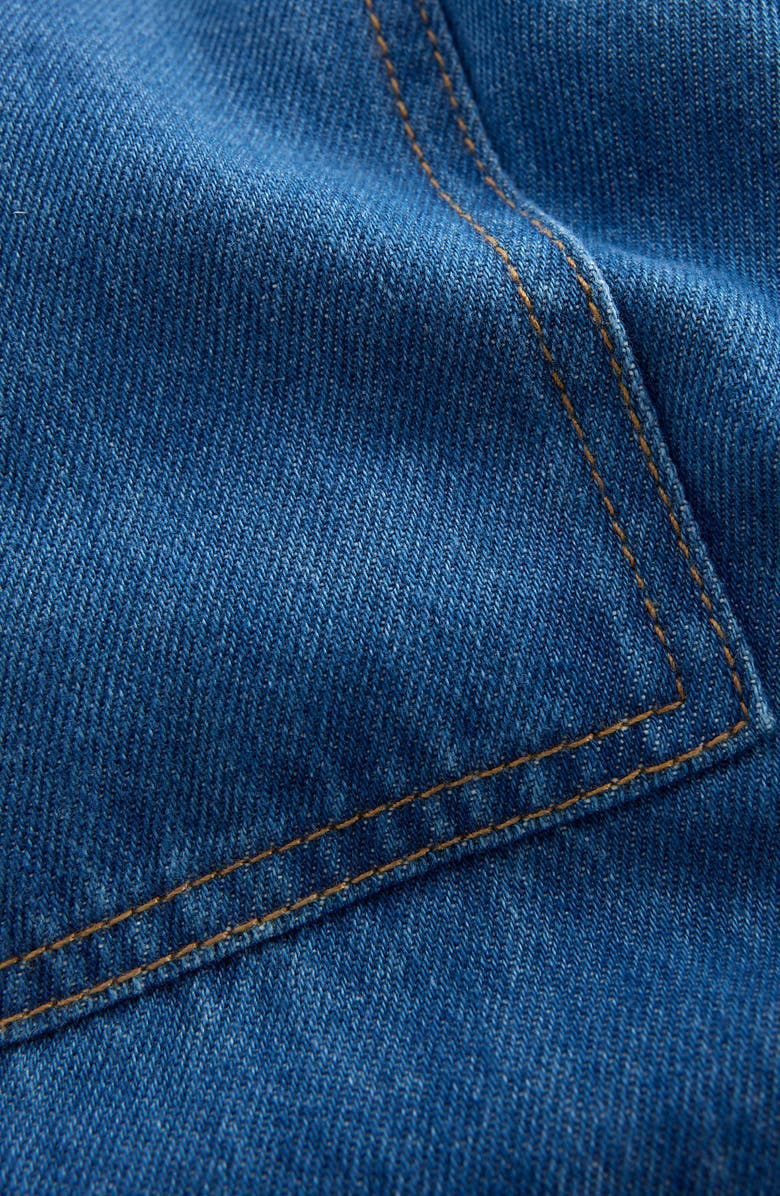 Mini Boden Kids' Elastic Cuff Denim Jeans, Alternate, color, Mid Vintage