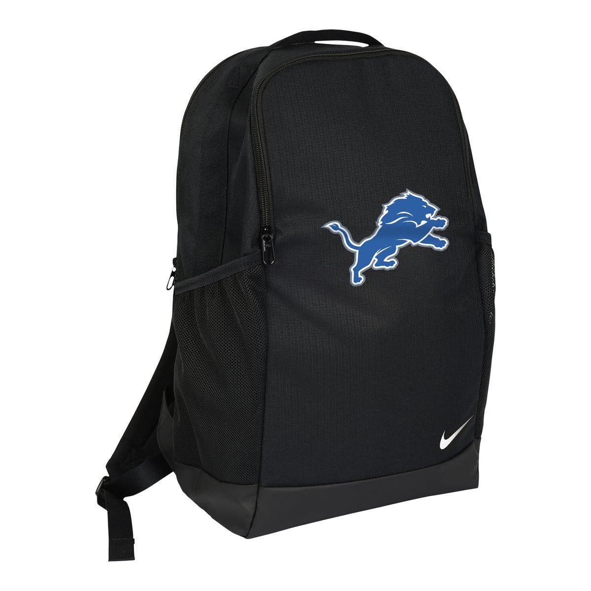 Detroit Lions Primary Logo Backpack, Main, color, Black