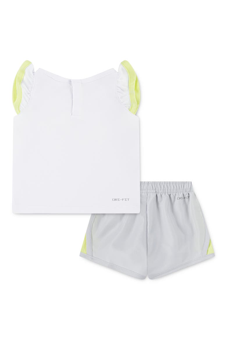 Flow-Ral Tempo T-Shirt & Shorts Set, Alternate, color, PURE PLATINUM