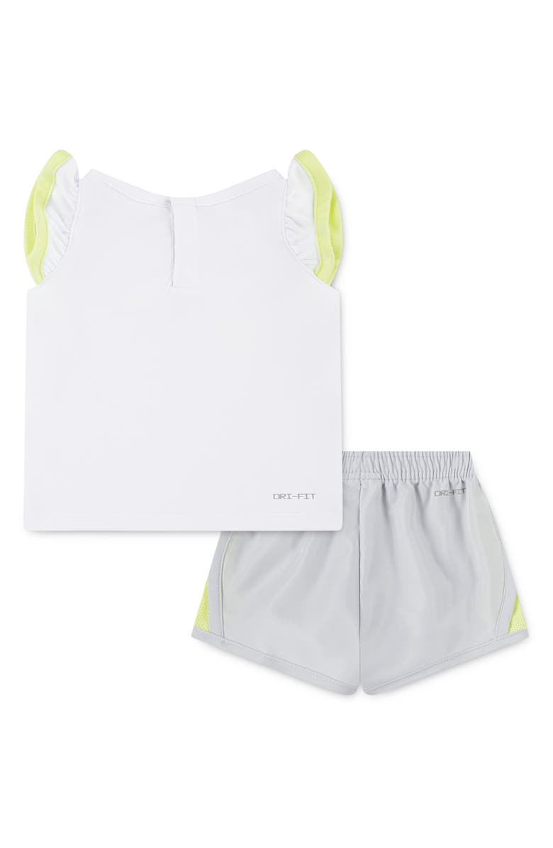 Nike Flow-Ral Tempo T-Shirt & Shorts Set, Alternate, color, Pure Platinum