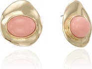 Ettika Synthetic Stone Stud Earrings