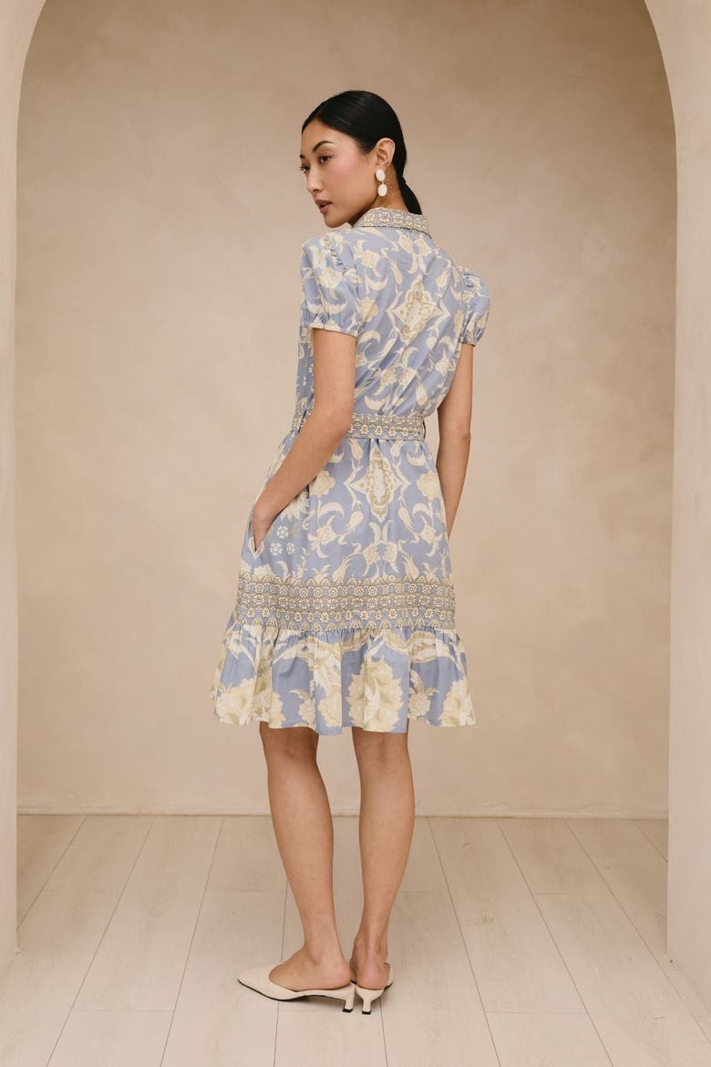 Etta Dress, Alternate, color, Blue Tone