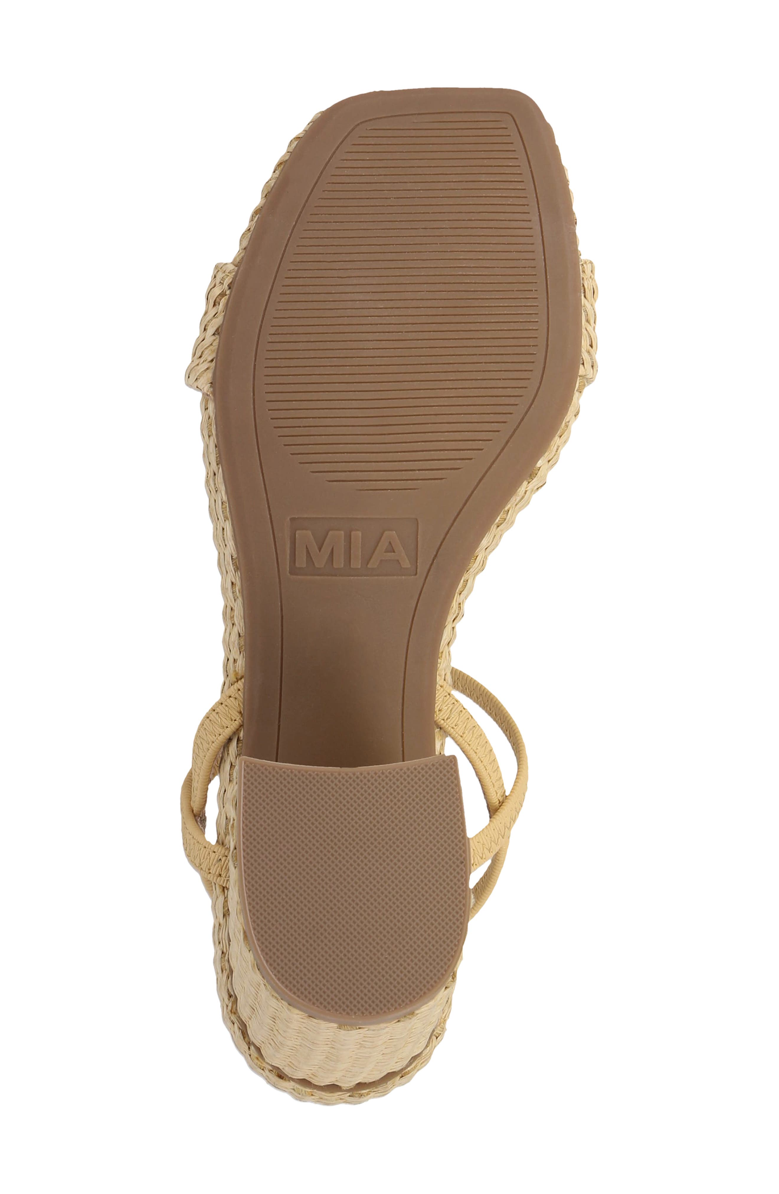 MIA Zissy Slingback Sandal, Alternate, color, Natural