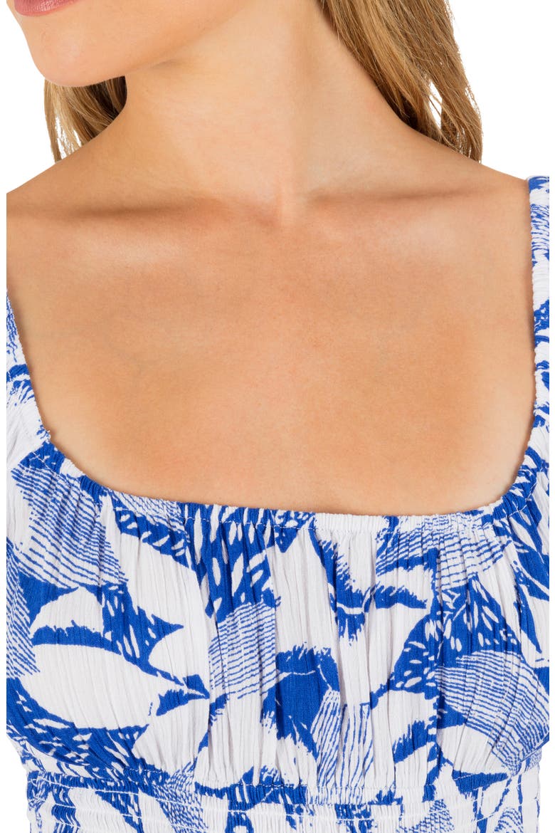 Paloma Floral Print Maxi Dress, Alternate, color, HYDRO