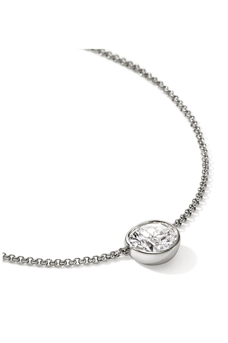 JH Lovestruck™ Necklace, Sterling Silver, Lab-Grown Diamond, 1.25TCW, Alternate, color, SILVER