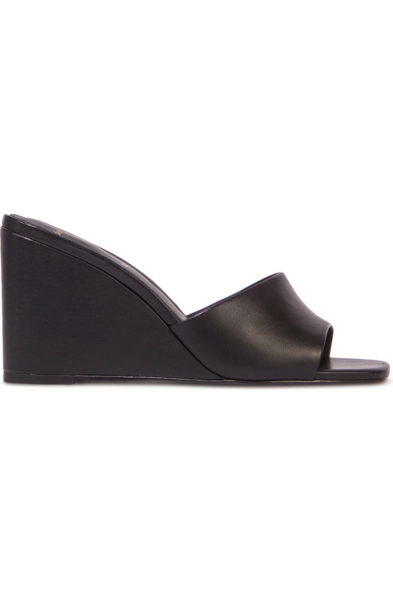 BLACK SUEDE STUDIO Paola Wedge Sandal, Alternate, color,