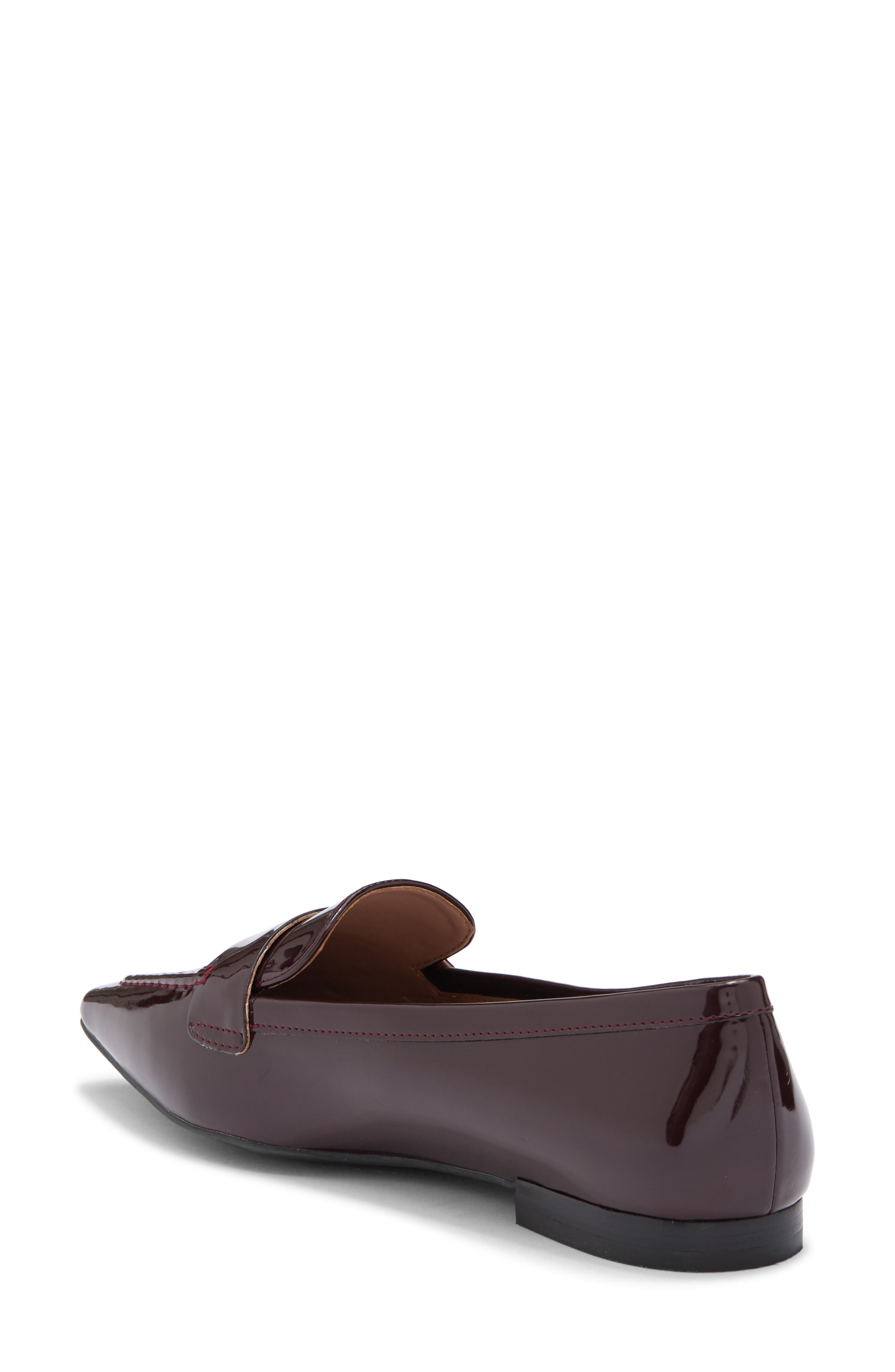 Marlys Pointed Toe Flat, Alternate, color, BURGUNDY