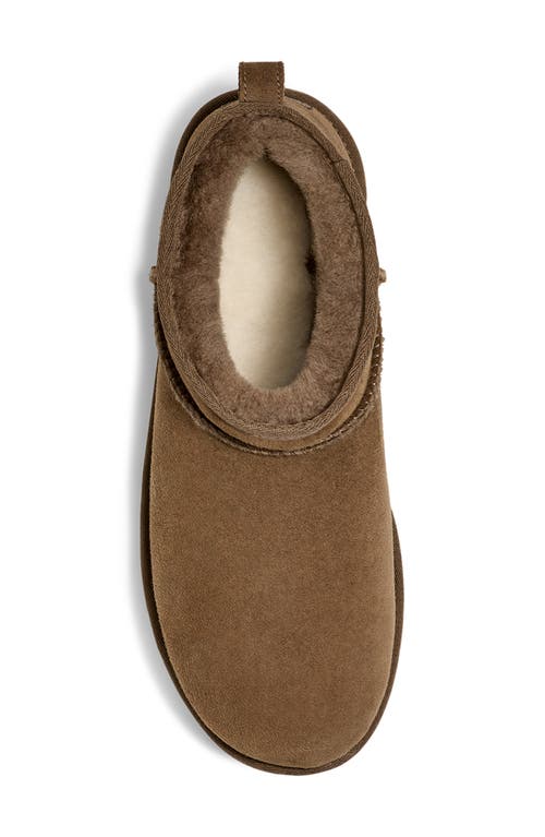 Ugg Classic Ultra Mini Hickory Boot In Brown