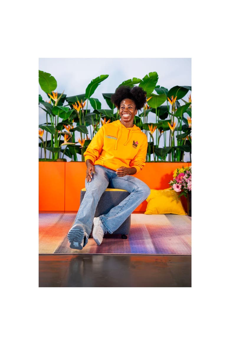 Men's Fanatics Orange LA28 Superbloom Collection Hoodie, Alternate, color, Orange