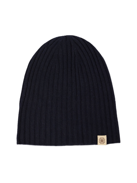 Cashmere Rib Knit Hat