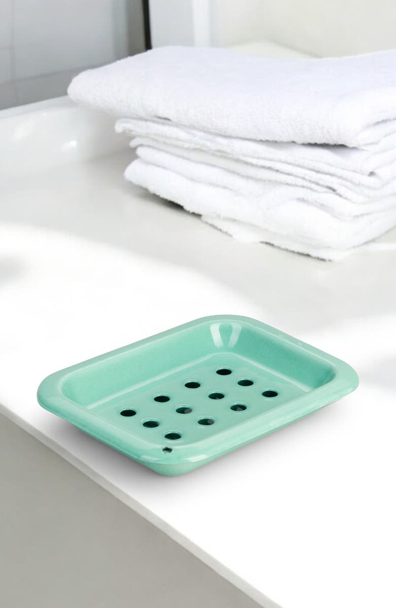 BRITISH COLOUR STANDARD Enamel Soap Dish, Alternate, color,