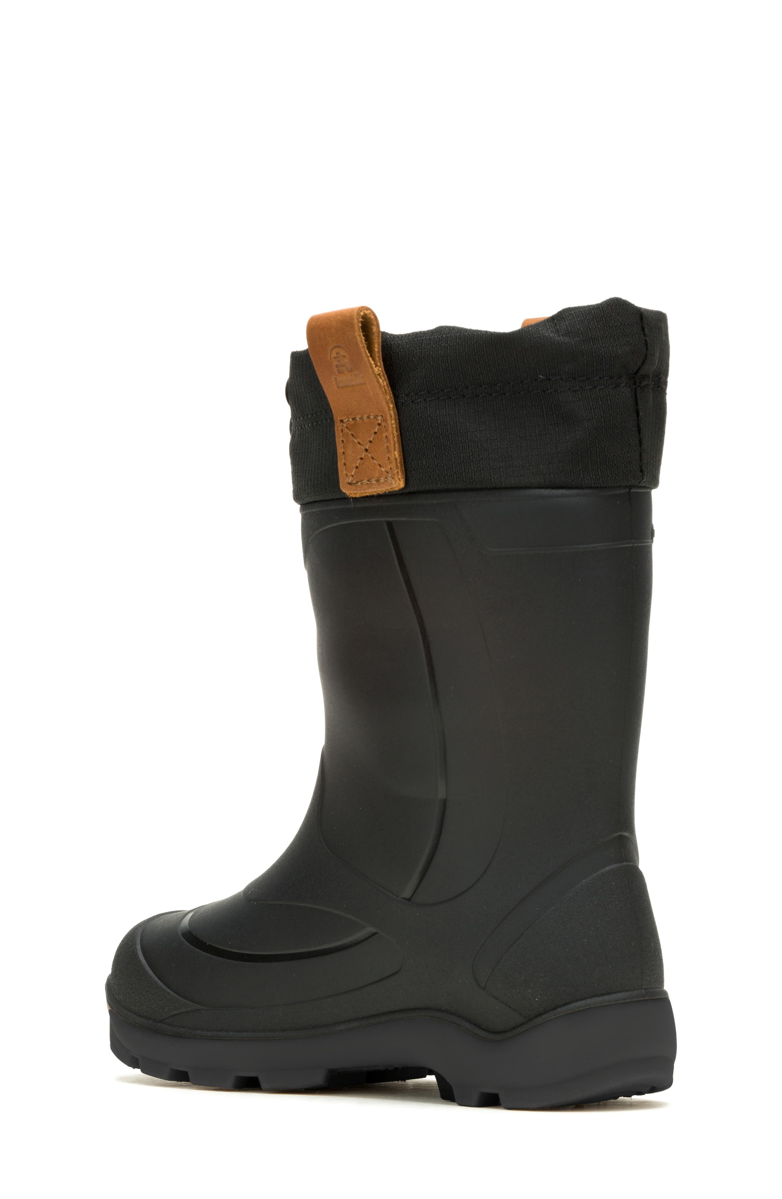 Kamik Kids' Tundra Jr. Waterproof Snow Boot, Alternate, color, Black