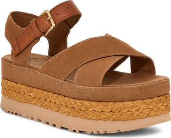 Aubrey Ankle Strap Platform Sandal