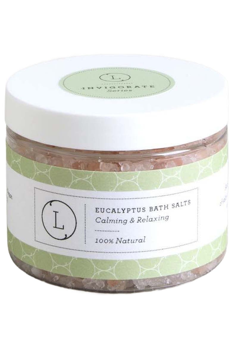 CBD Eucalyptus Natural Bath Salts, Calming & Relaxing, Alternate, color, None