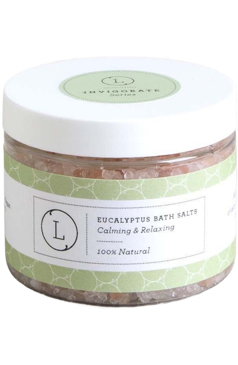 Lizush CBD Eucalyptus Natural Bath Salts, Calming & Relaxing, Alternate, color, NO COLOR
