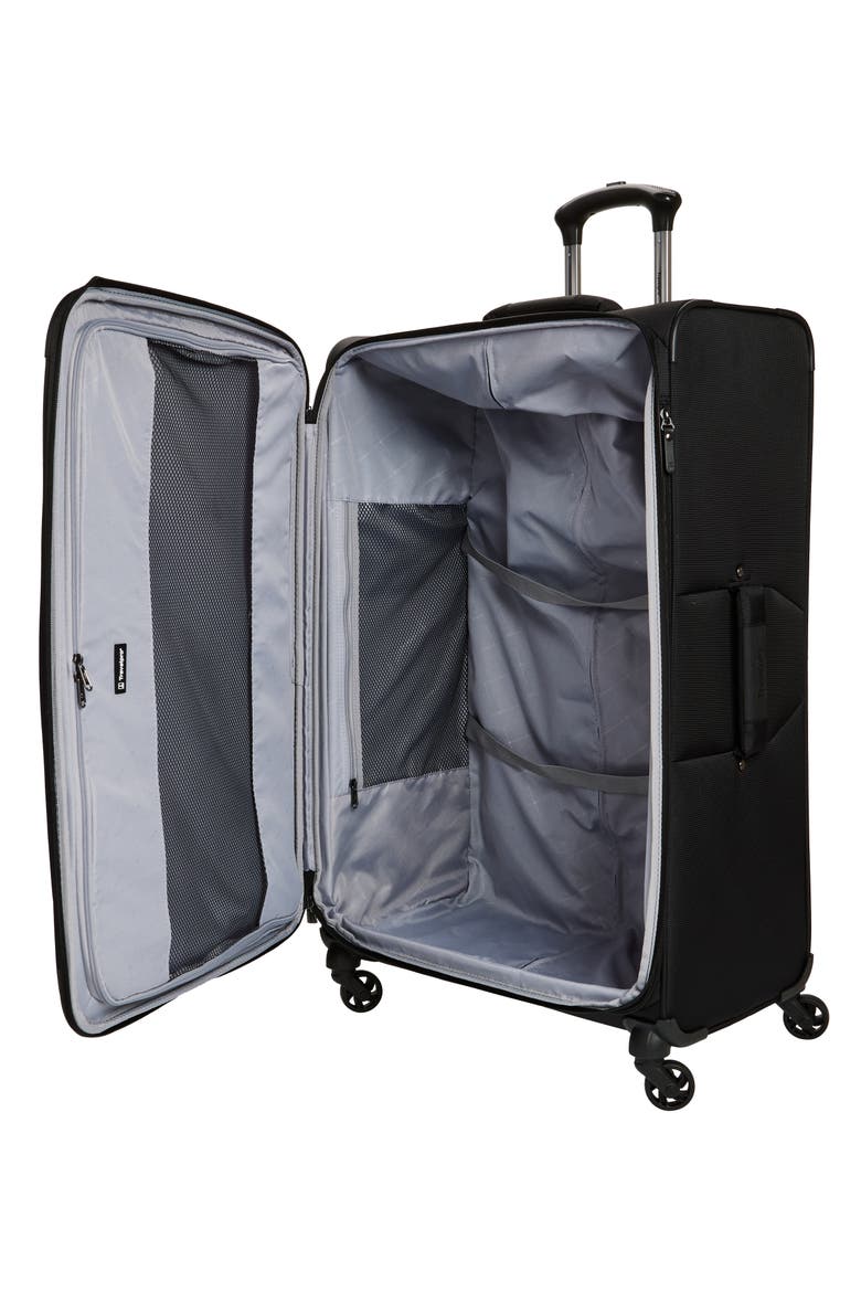 Pilot Air™ 2 29" Expandable Large Checked Spinner Luggage, Alternate, color, BLACK