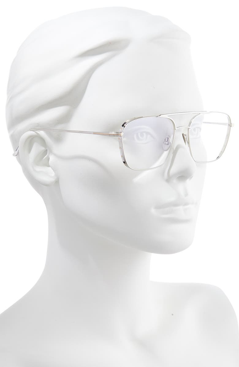 TOM FORD 54mm Blue Light Blocking Navigator Optical Glasses, Alternate, color, 