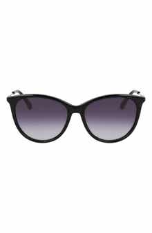 Longchamp 55mm Gradient Tea Cup Sunglasses