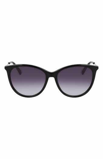 Longchamp 55mm Gradient Tea Cup Sunglasses