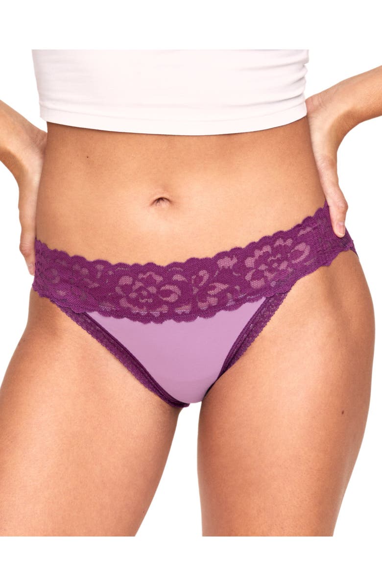 Adore Me Joanie Bikini Bikini Panties, Alternate, color, Black