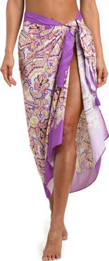 Sunshine 79 Lilac Cascade Cover-Up Pareo