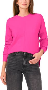 Vince Camuto Cropped Crewneck Sweater