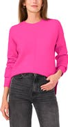 Vince Camuto Cropped Crewneck Sweater