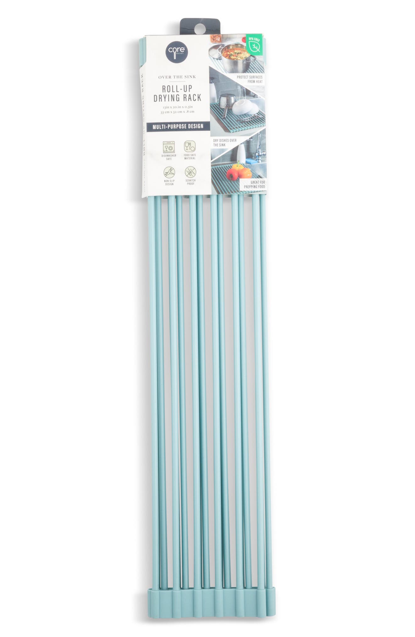 CORE KITCHEN Over the Sink Roll Up Dry Mat