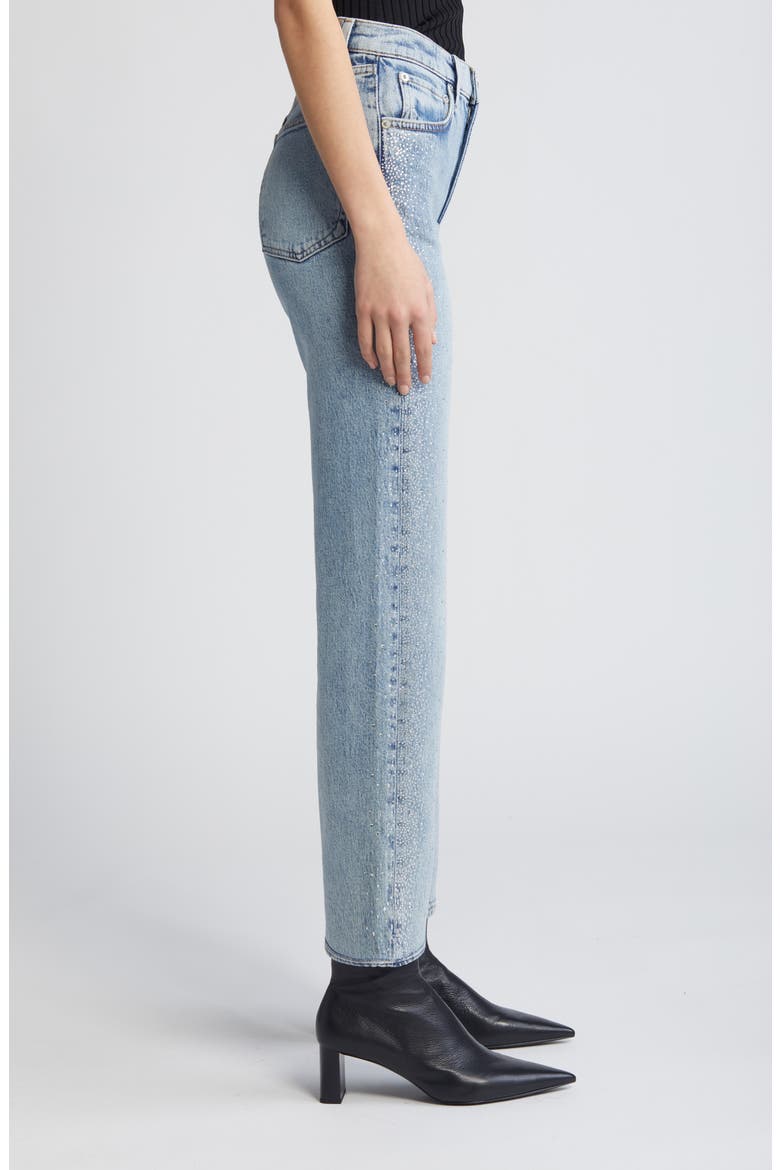 Harlow Ankle Straight Leg Jeans, Alternate, color, LYRAWJEWEL