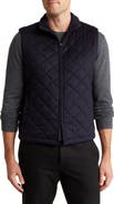 Amicale Diamond Quilt Wool & Cashmere Vest