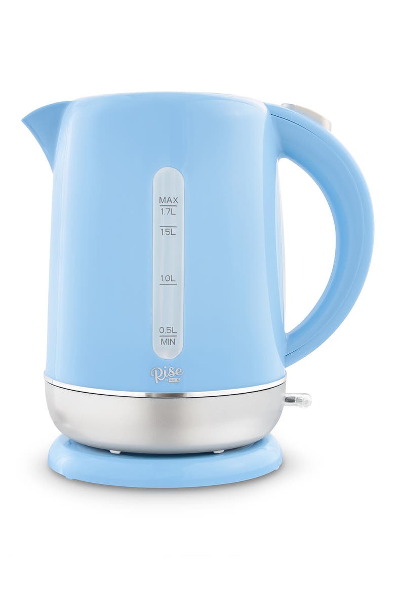 Rise Electric Kettle, Main, color, BLUE