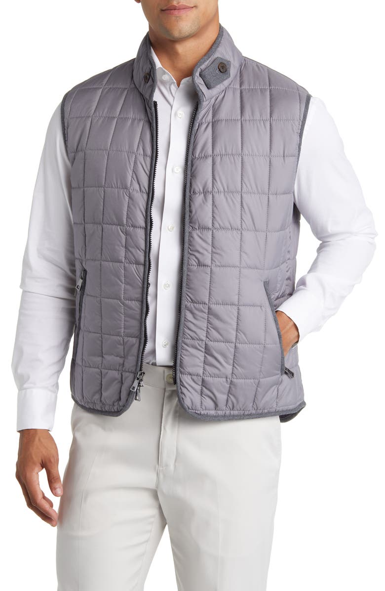 Scott Barber Quilted Vest, Main, color, 