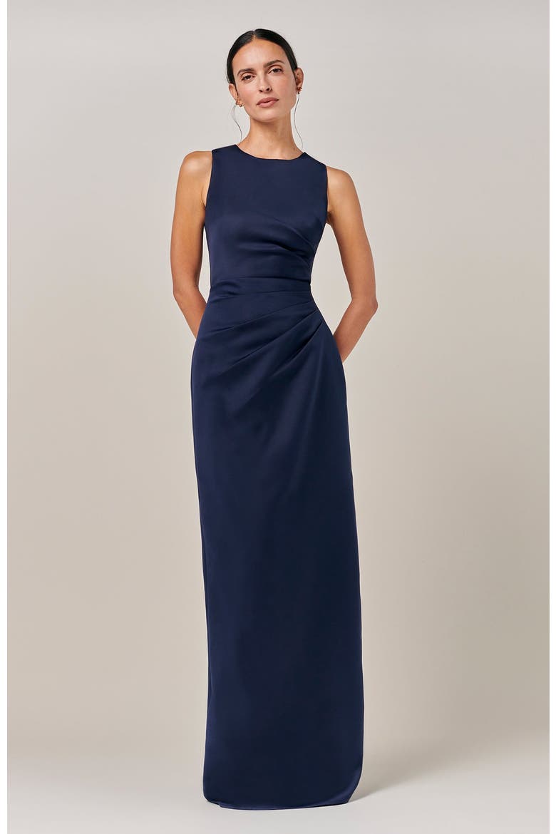 Estrella Gown, Main, color, Navy Blue