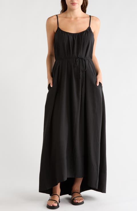 Brynn Tie Waist High-Low Dress