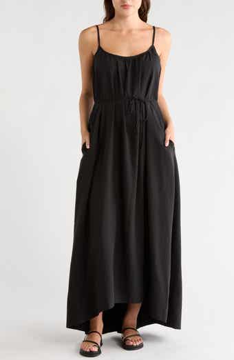 Brynn Tie Waist High-Low Dress