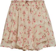 Isabel Marant Étoile Sornel Floral Print Chiffon Shorts