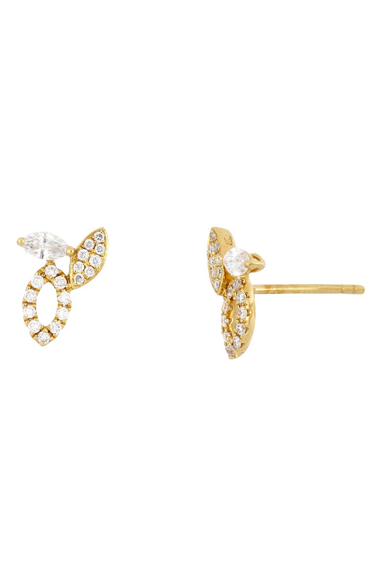 Bony Levy Audrey Diamond Marquise Stud Earrings, Main, color, 