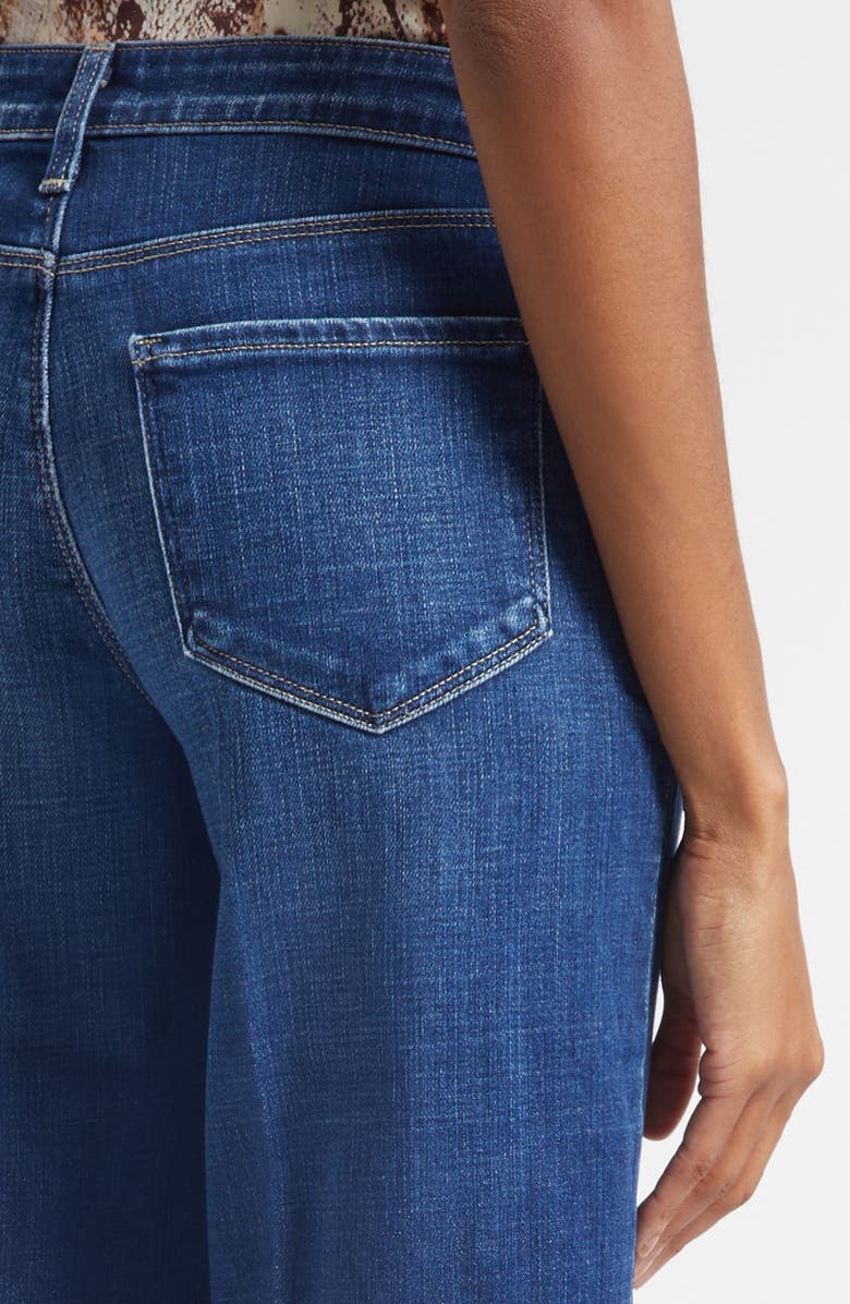 L'AGENCE Scottie High Waist Wide Leg Jeans, Alternate, color, Marvista