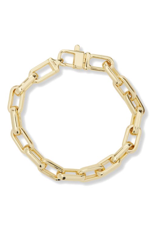 Melinda Maria Lil Frankie Chain Bracelet In Gold