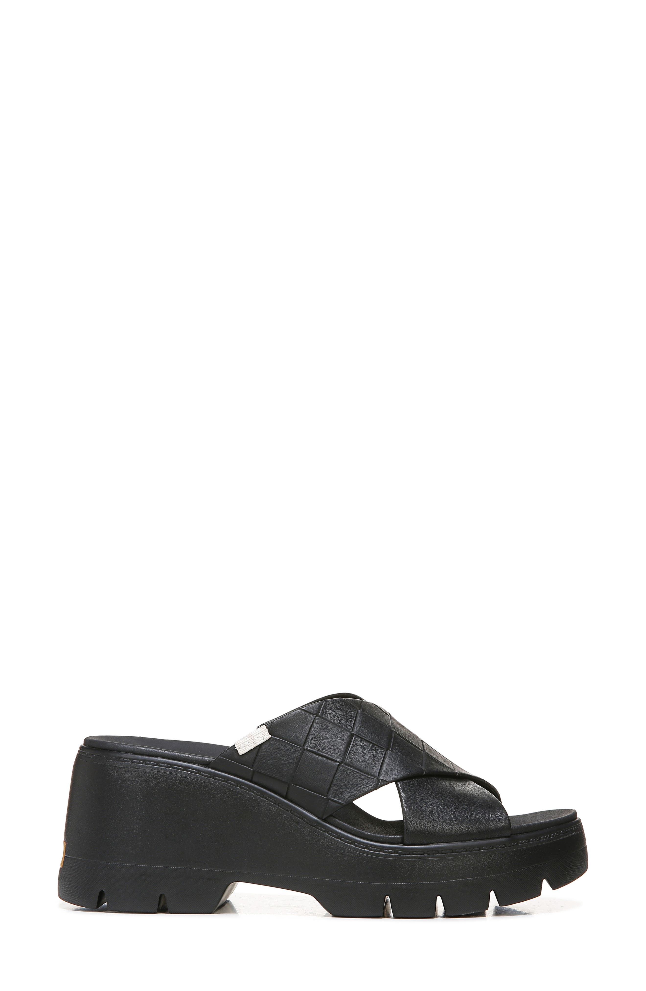 Dr. Scholl's Checkin' High Platform Sandal, Alternate, color, 