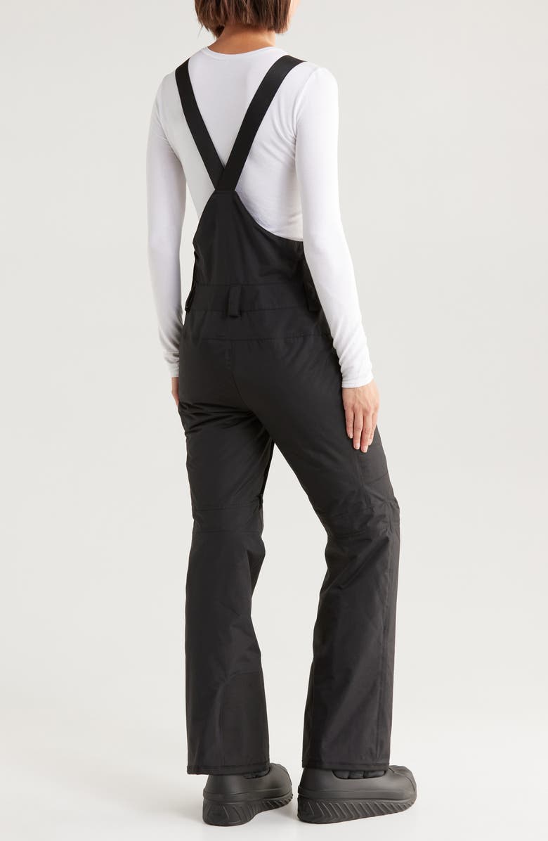 The North Face Freedom Insulated Waterproof Snow Bib Overalls, Alternate, color, Tnf Black-Npf