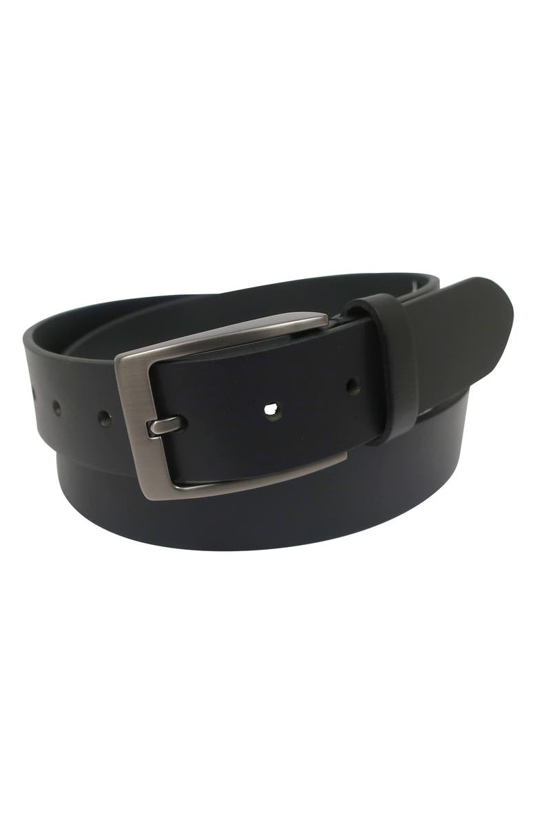 IZOD Leather Belt, Alternate, color, Black