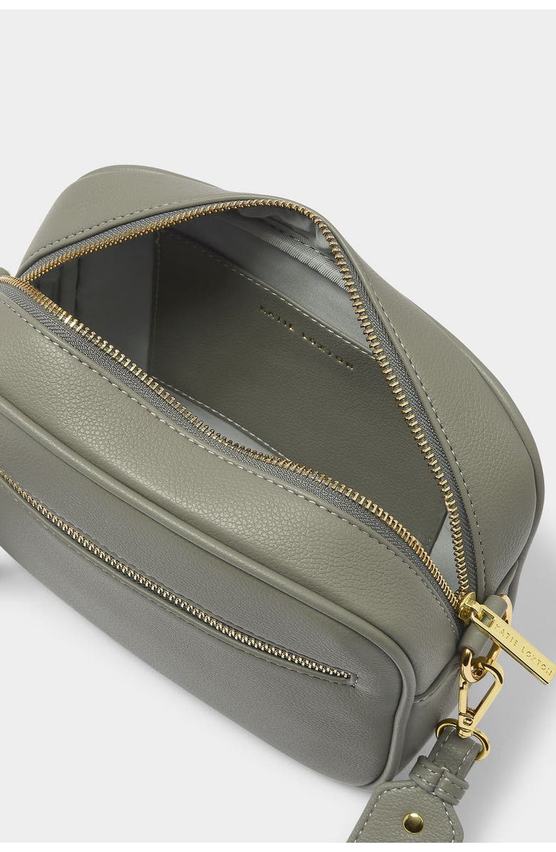 Katie Loxton Hallie Crossbody Bag, Alternate, color, Graphite Green