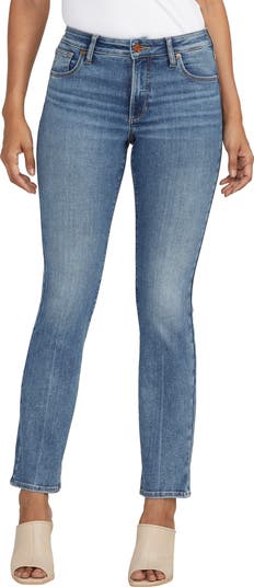 JAG Forever Stretch Mid Rise Slim Straight Leg Jeans Nordstromrack