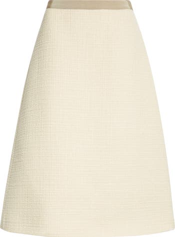 Valentino Garavani Wool Blend Tweed A-Line Skirt | Nordstrom