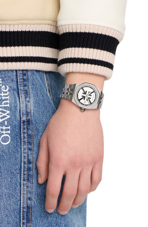 No Grid Bracelet Watch, 39mm